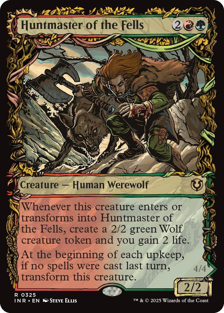 Image for Huntmaster of the Fells (Showcase) (325) (INR) - Magic: The Gathering