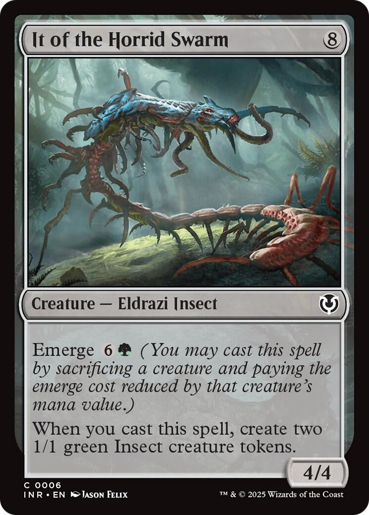 Image for It of the Horrid Swarm (6) (INR) - Magic: The Gathering