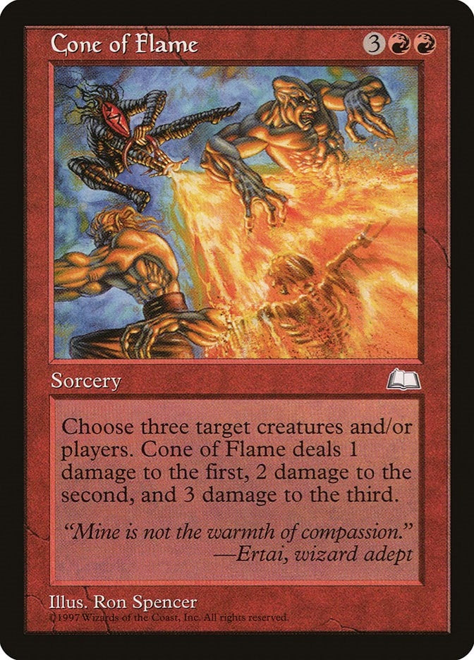 Image for Cone of Flame (WTH) - Magic: The Gathering