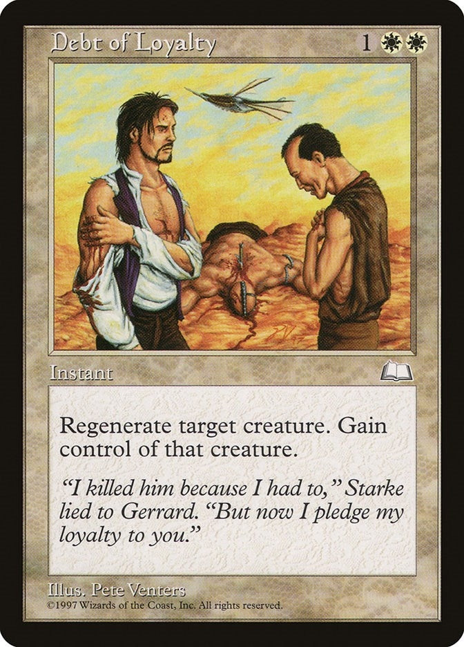 Image for Debt of Loyalty (WTH) - Magic: The Gathering