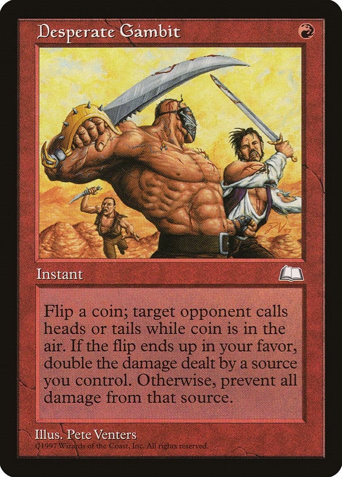 Image for Desperate Gambit (WTH) - Magic: The Gathering