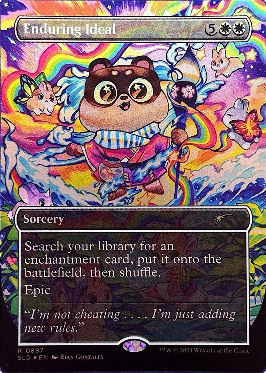 Image for Enduring Ideal (Rainbow Foil) (887) (SLD) - Magic: The Gathering