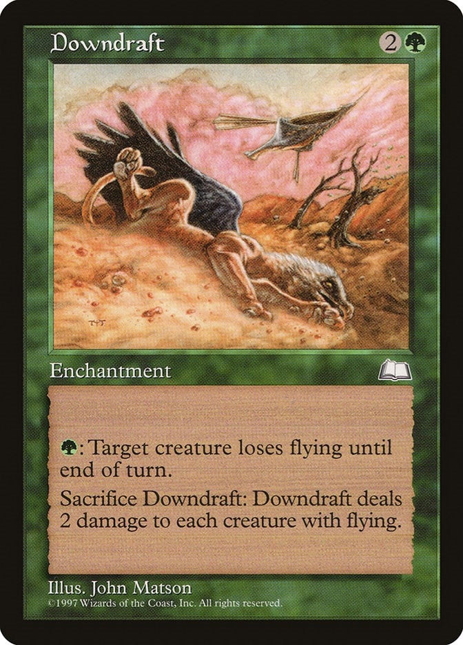 Image for Downdraft (WTH) - Magic: The Gathering