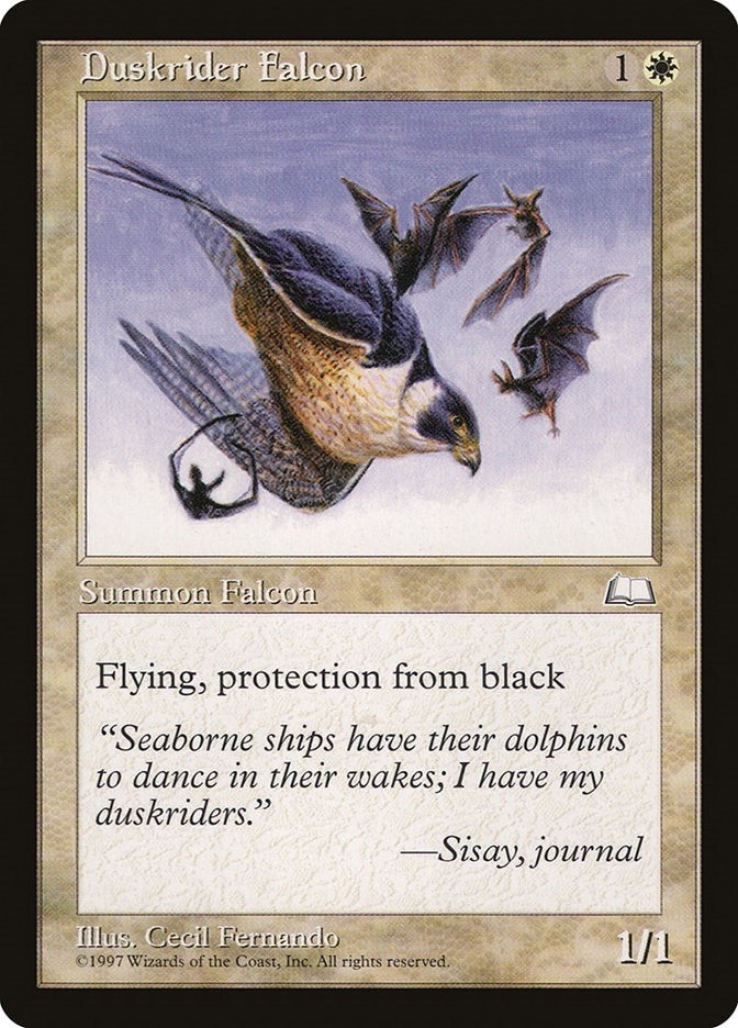 Image for Duskrider Falcon (WTH) - Magic: The Gathering