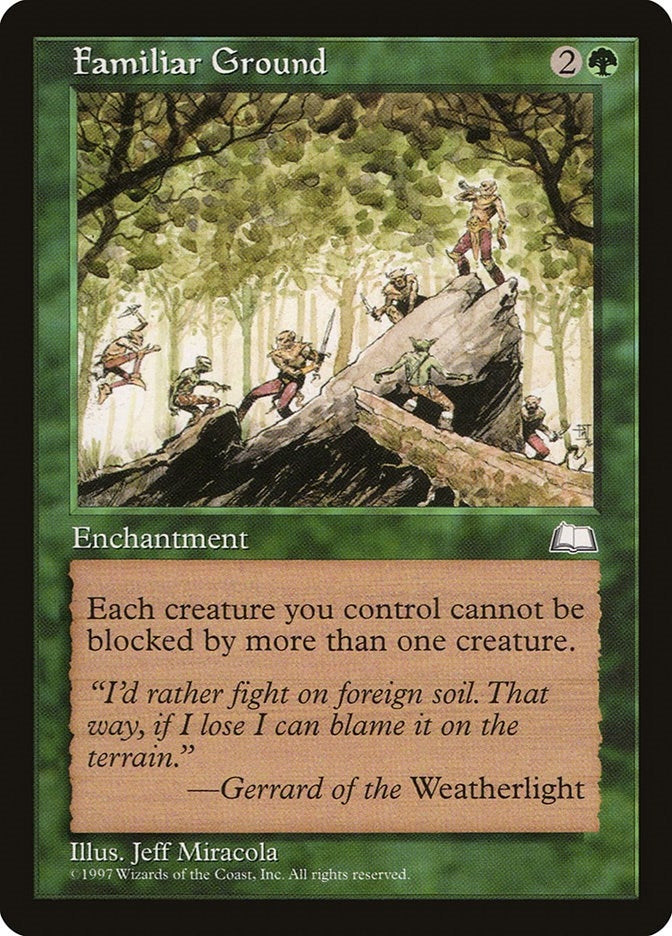 Image for Familiar Ground (WTH) - Magic: The Gathering