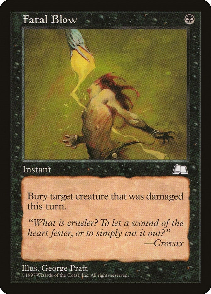 Image for Fatal Blow (WTH) - Magic: The Gathering