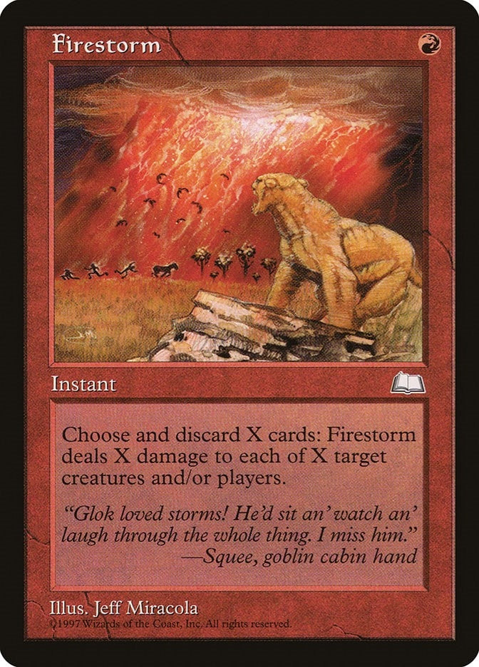 Image for Firestorm (WTH) - Magic: The Gathering