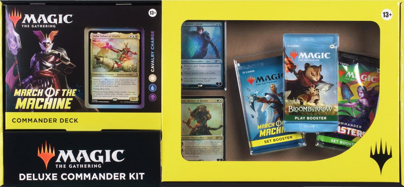 Image for March of the Machine Deluxe Commander Kit - Cavalry Charge - Magic: The Gathering
