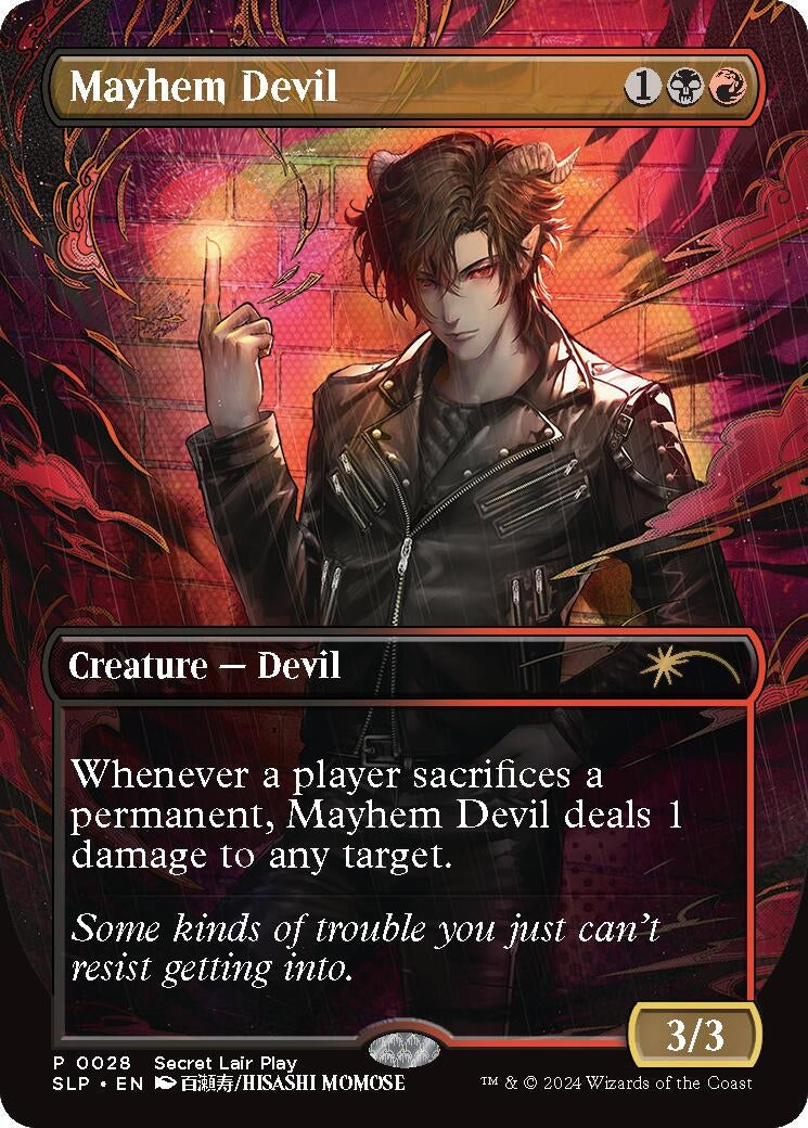 Image for Mayhem Devil (28) (SLP) - Magic: The Gathering