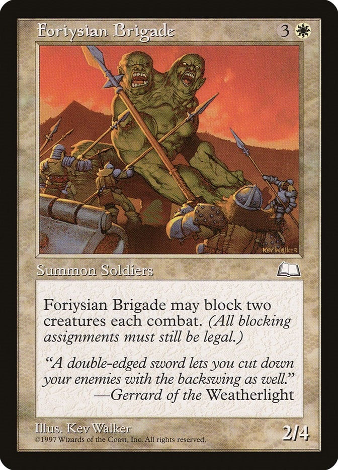 Image for Foriysian Brigade (WTH) - Magic: The Gathering