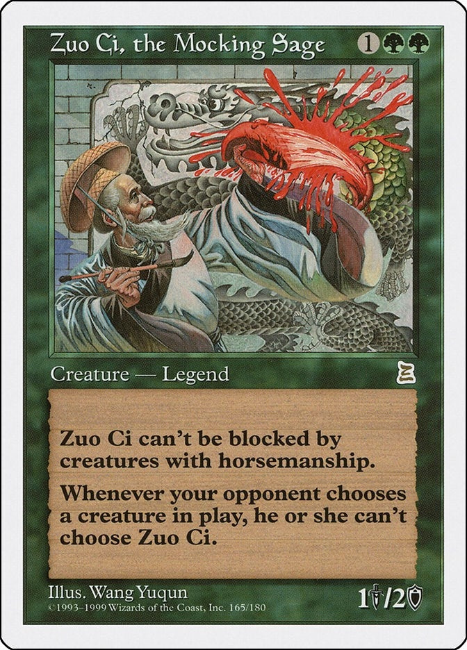 Image for Zuo Ci, the Mocking Sage (165) (PTK) - Magic: The Gathering