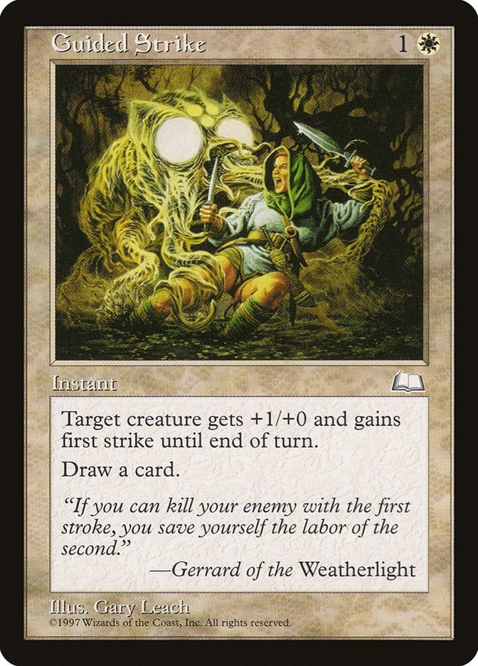 Image for Guided Strike (WTH) - Magic: The Gathering
