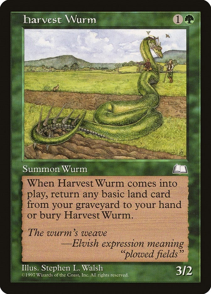 Image for Harvest Wurm (WTH) - Magic: The Gathering