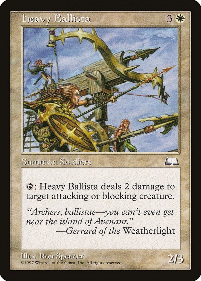 Image for Heavy Ballista (WTH) - Magic: The Gathering