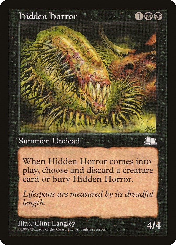 Image for Hidden Horror (WTH) - Magic: The Gathering
