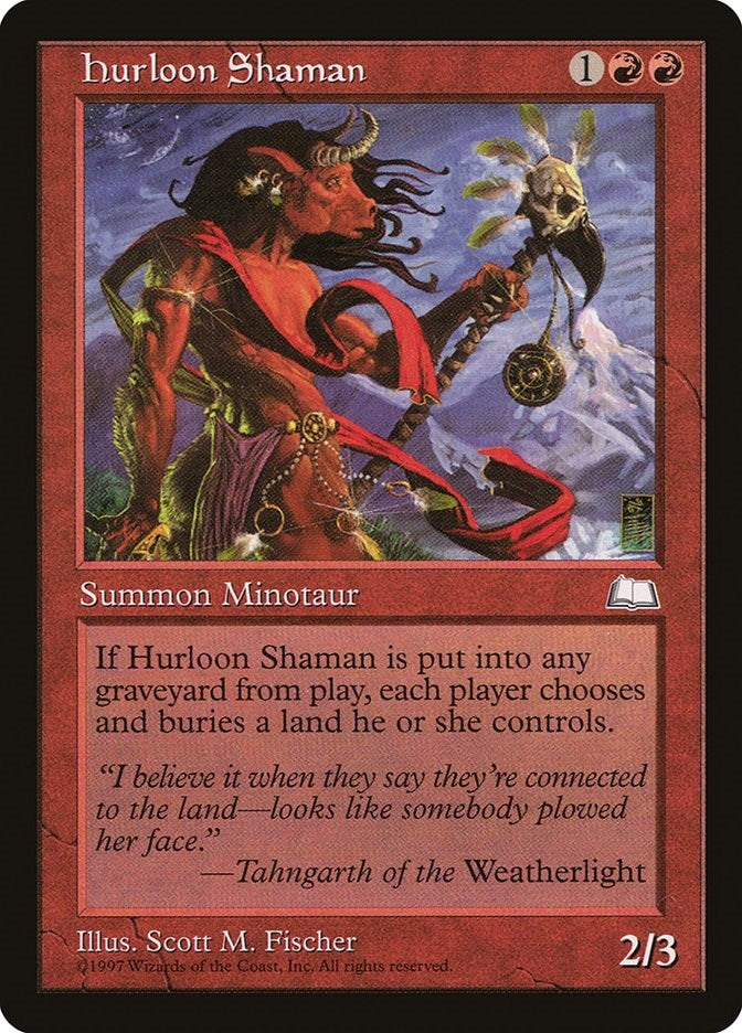 Image for Hurloon Shaman (WTH) - Magic: The Gathering