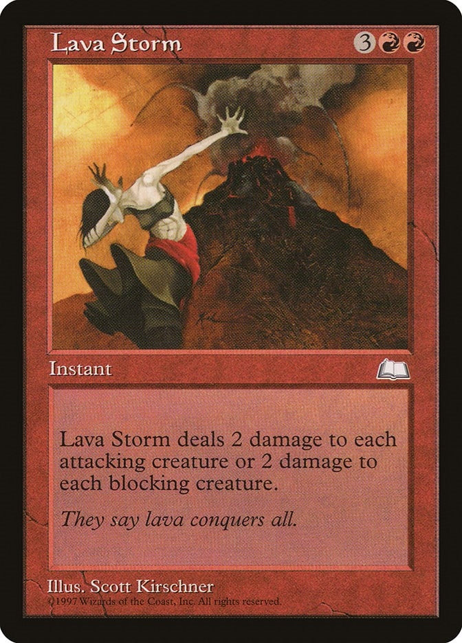 Image for Lava Storm (WTH) - Magic: The Gathering