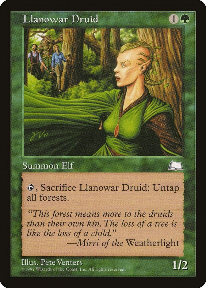 Image for Llanowar Druid (WTH) - Magic: The Gathering