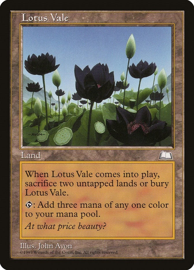 Image for Lotus Vale (WTH) - Magic: The Gathering
