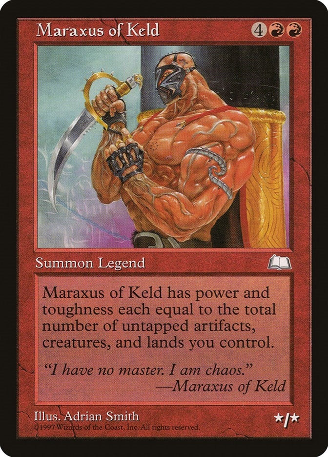 Image for Maraxus of Keld (WTH) - Magic: The Gathering
