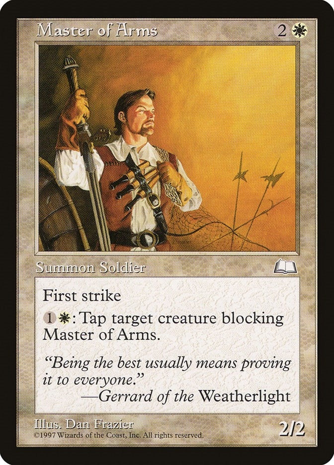 Image for Master of Arms (WTH) - Magic: The Gathering