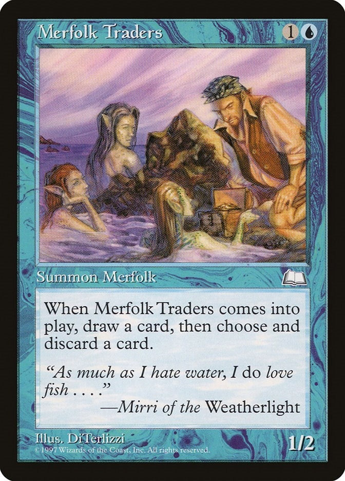 Image for Merfolk Traders (WTH) - Magic: The Gathering