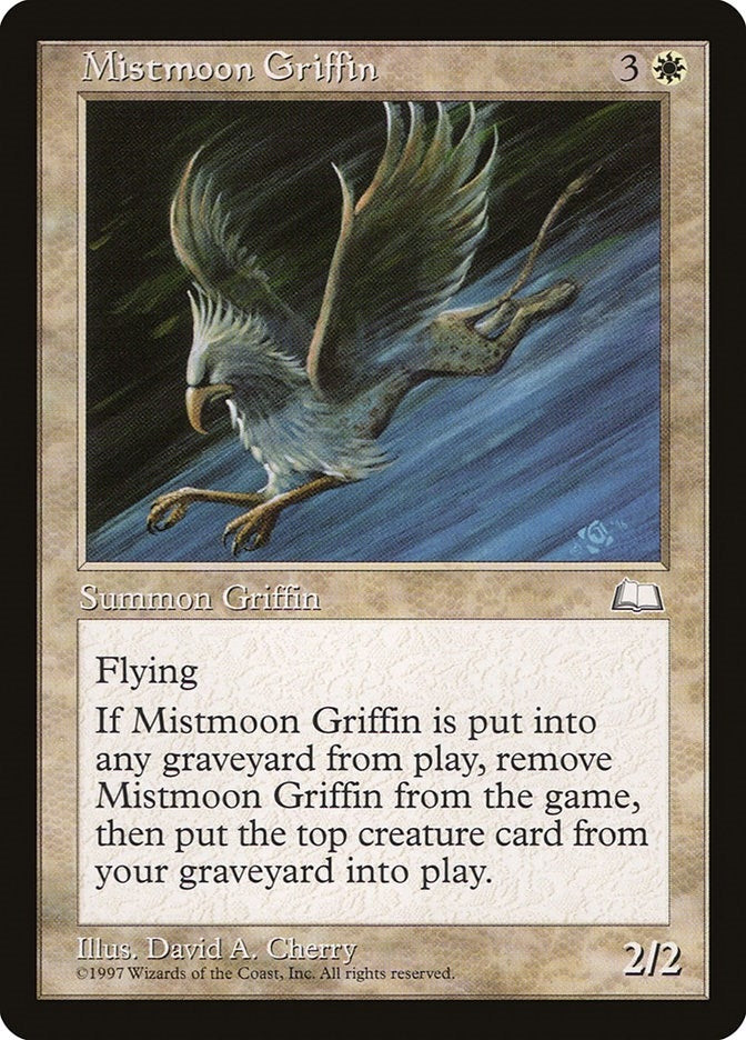 Image for Mistmoon Griffin (WTH) - Magic: The Gathering