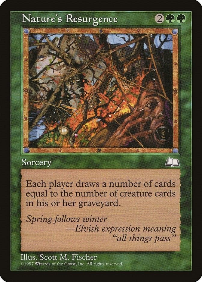 Image for Nature's Resurgence (WTH) - Magic: The Gathering