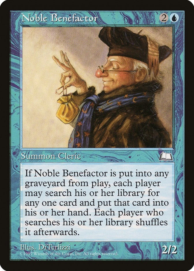 Image for Noble Benefactor (WTH) - Magic: The Gathering