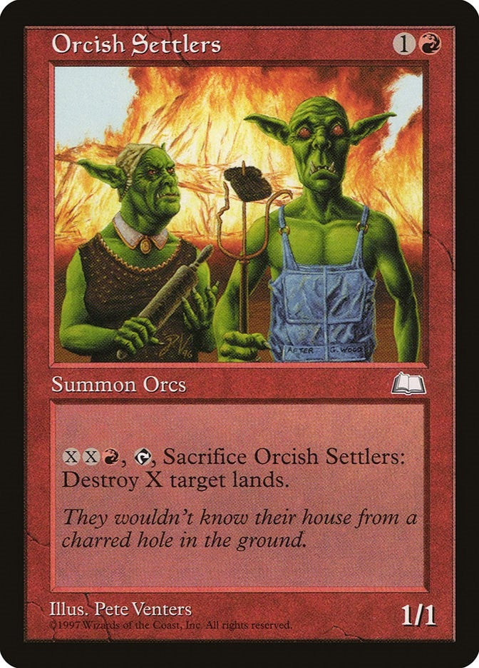 Image for Orcish Settlers (WTH) - Magic: The Gathering
