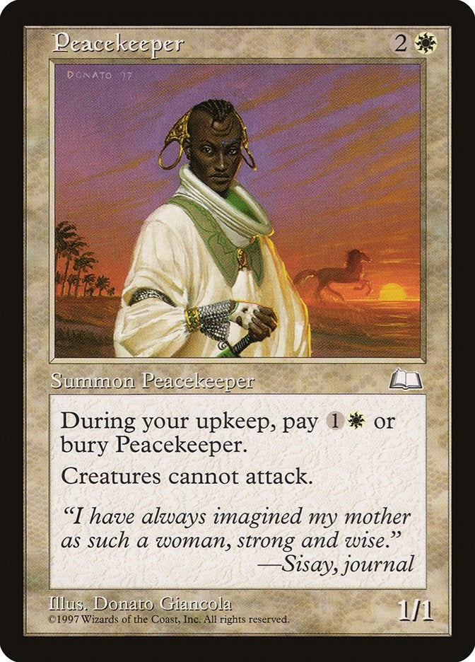 Image for Peacekeeper (WTH) - Magic: The Gathering