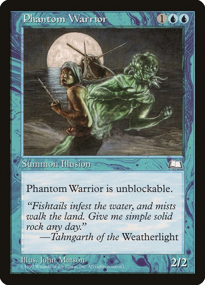Image for Phantom Warrior (WTH) - Magic: The Gathering