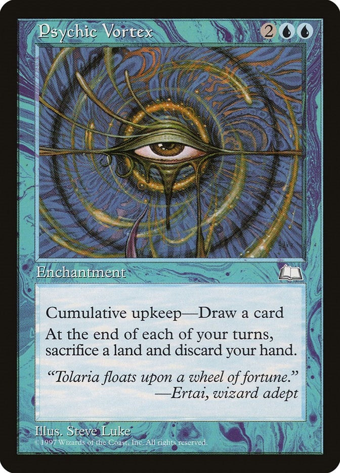 Image for Psychic Vortex (WTH) - Magic: The Gathering