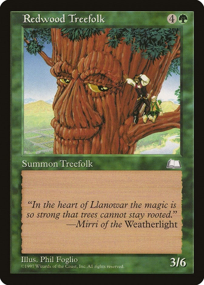 Image for Redwood Treefolk (WTH) - Magic: The Gathering