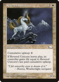 Image for Revered Unicorn (WTH) - Magic: The Gathering