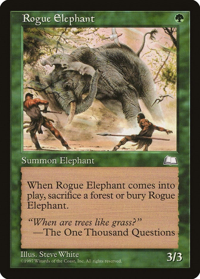 Image for Rogue Elephant (WTH) - Magic: The Gathering