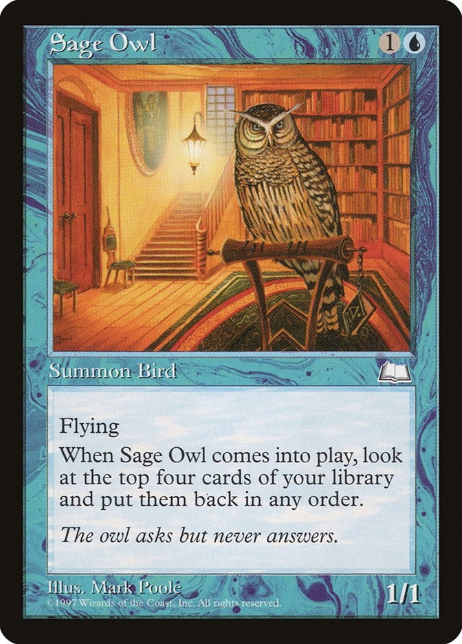Image for Sage Owl (WTH) - Magic: The Gathering