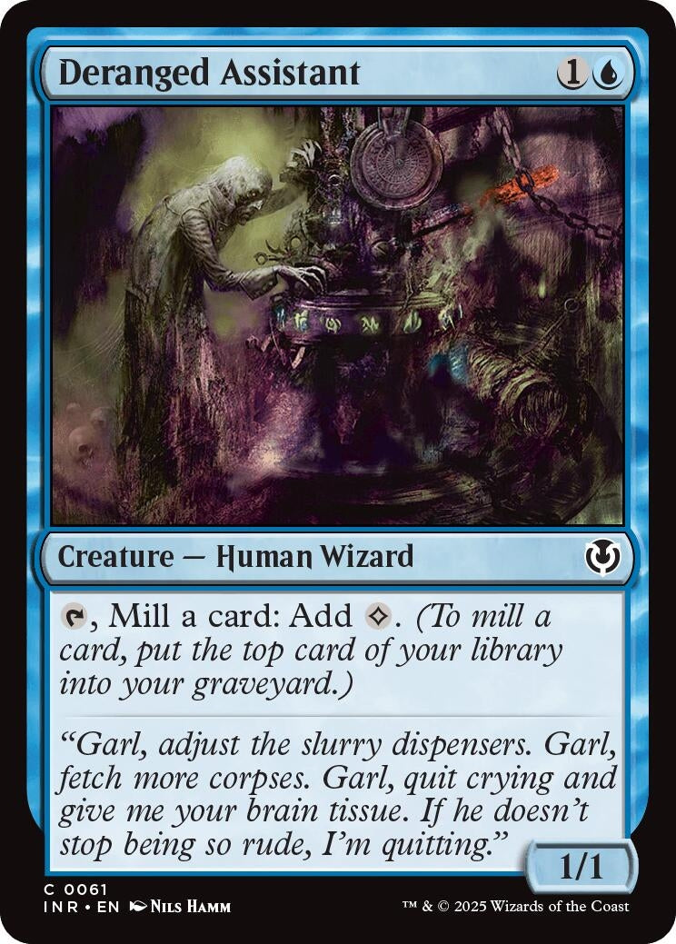 Image for Deranged Assistant (61) (INR) - Magic: The Gathering