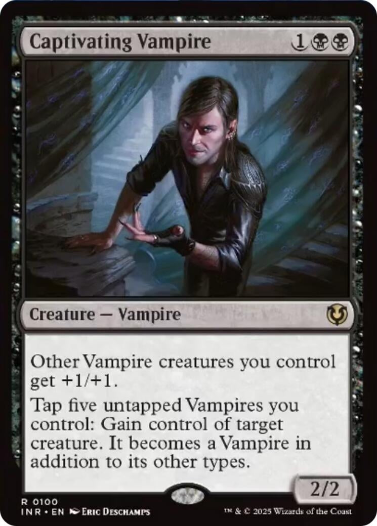 Image for Captivating Vampire (100) (INR) - Magic: The Gathering