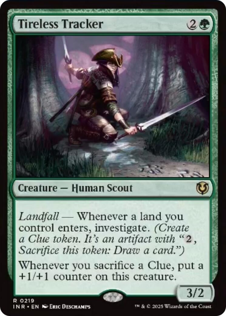 Image for Tireless Tracker (219) (INR) - Magic: The Gathering