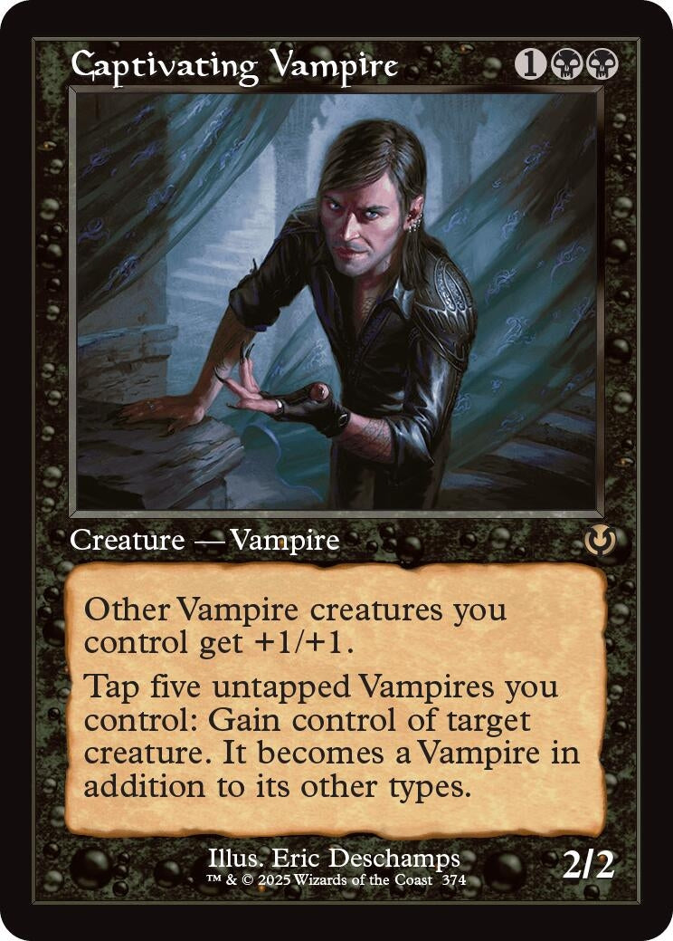 Image for Captivating Vampire (Retro Frame) (374) (INR) - Magic: The Gathering