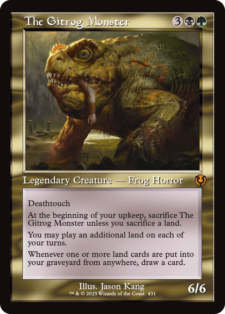 Image for The Gitrog Monster (Retro Frame) (431) (INR) - Magic: The Gathering