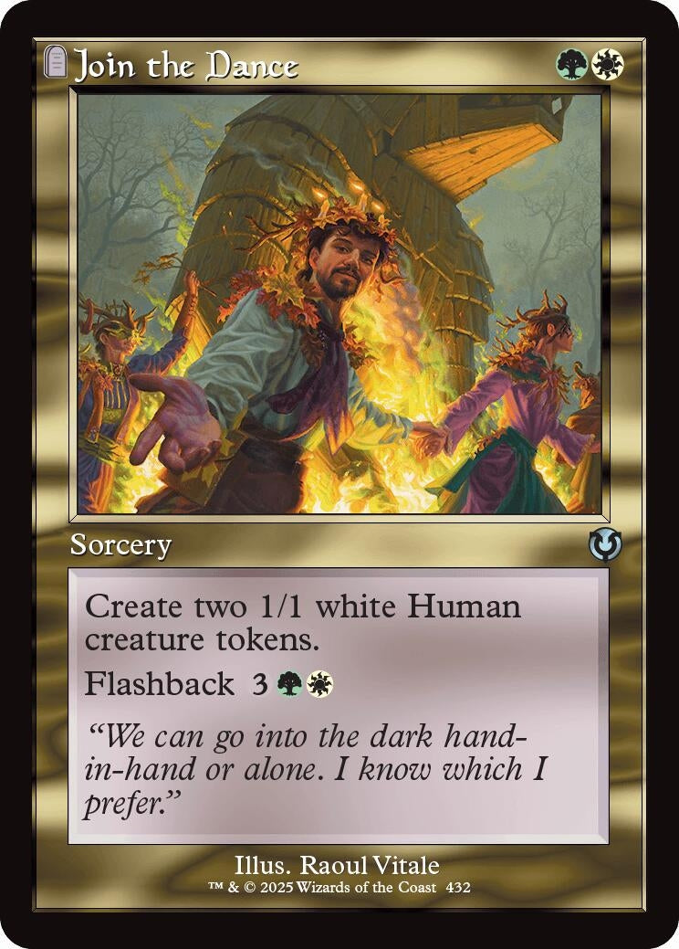 Image for Join the Dance (Retro Frame) (432) (INR) - Magic: The Gathering
