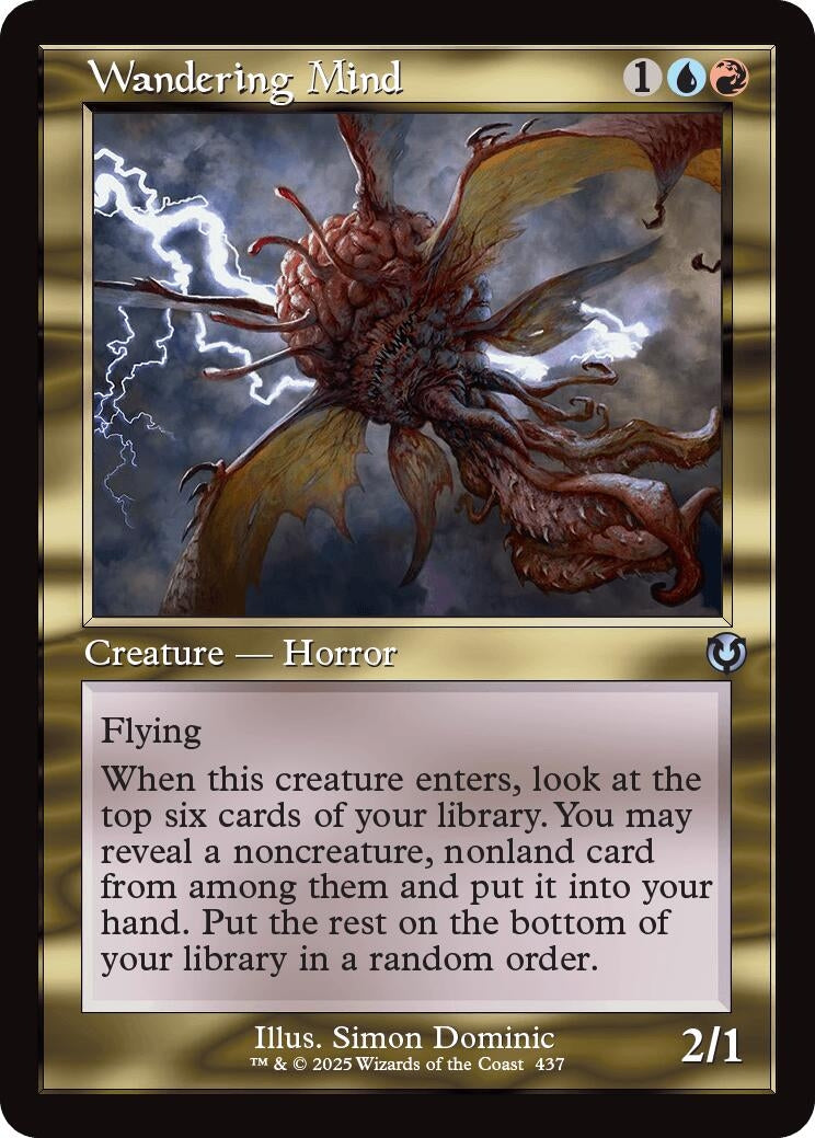 Image for Wandering Mind (Retro Frame) (437) (INR) - Magic: The Gathering