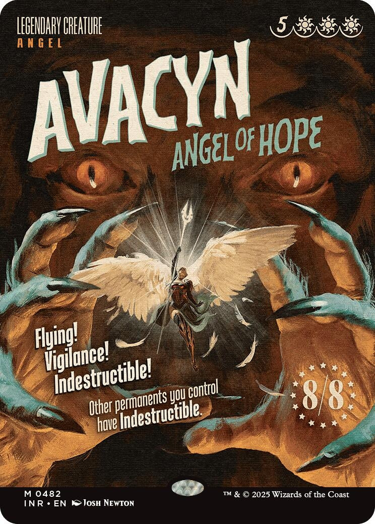Image for Avacyn, Angel of Hope (Showcase) (482) (INR) - Magic: The Gathering