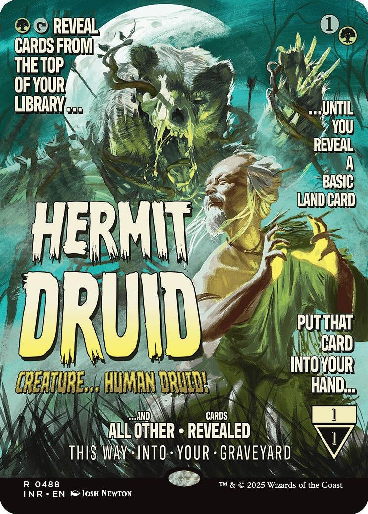 Image for Hermit Druid (Showcase) (488) (INR) - Magic: The Gathering