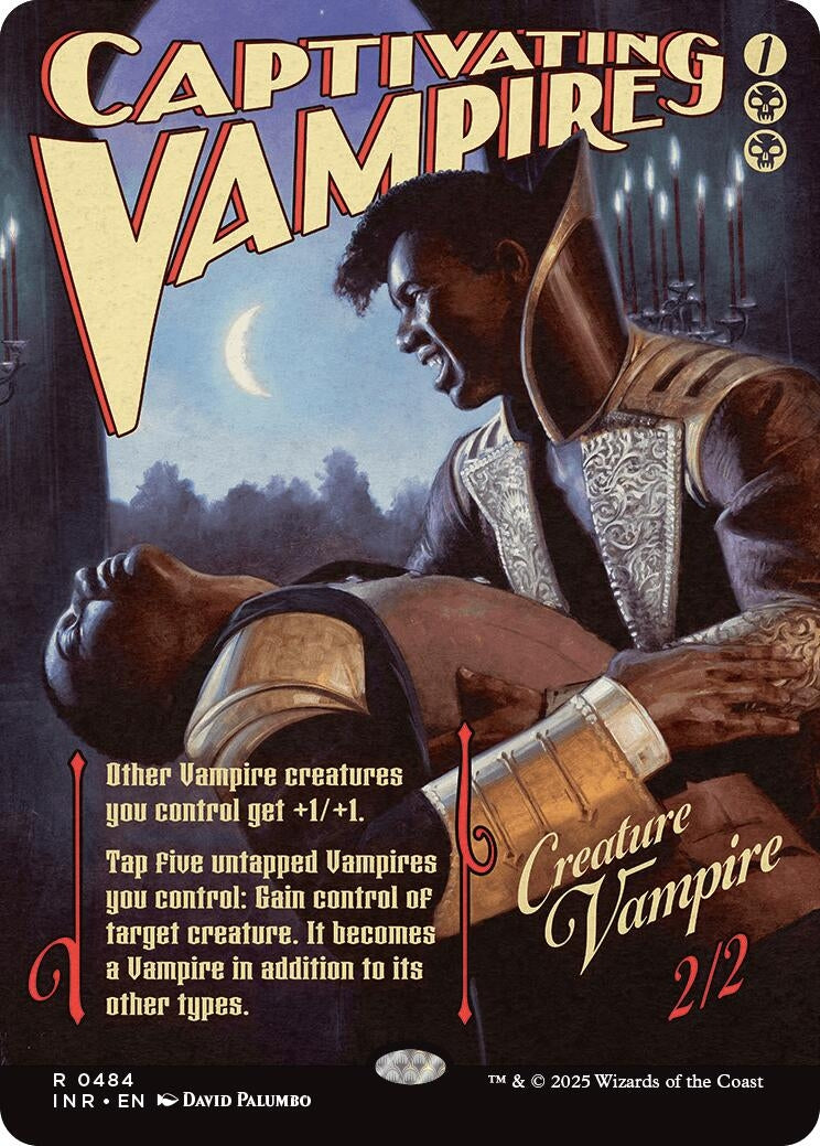 Image for Captivating Vampire (Showcase) (484) (INR) - Magic: The Gathering