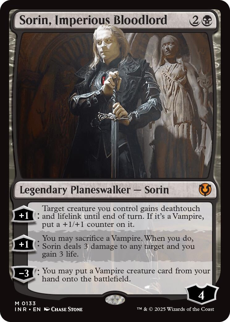 Image for Sorin, Imperious Bloodlord (133) (INR) - Magic: The Gathering