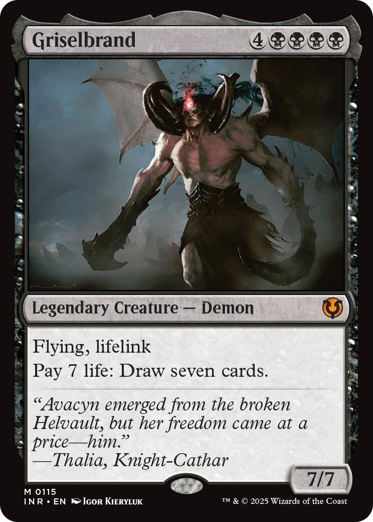 Image for Griselbrand (115) (INR) - Magic: The Gathering