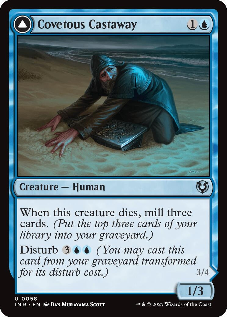 Image for Covetous Castaway (58) (INR) - Magic: The Gathering